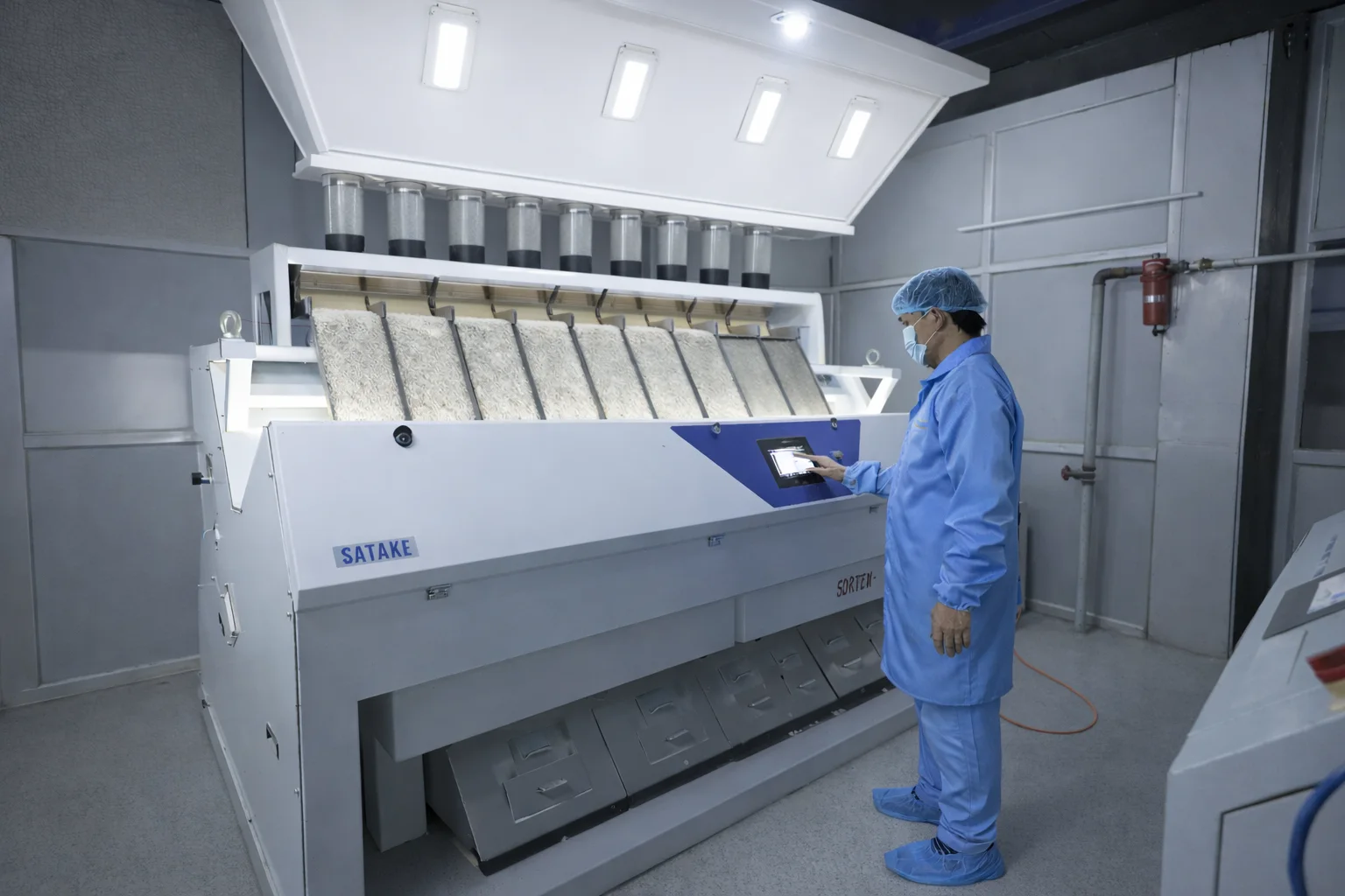 Mahagauri Agro factory interior
